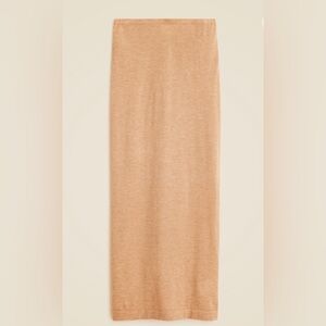 J Crew Featherweight cashmere column skirt Size Small